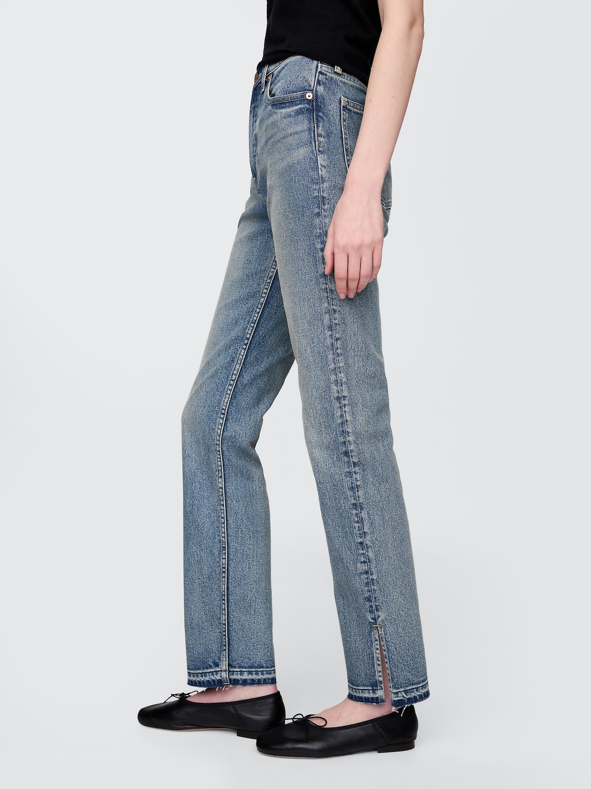 High Rise '90s Slim Straight Jeans