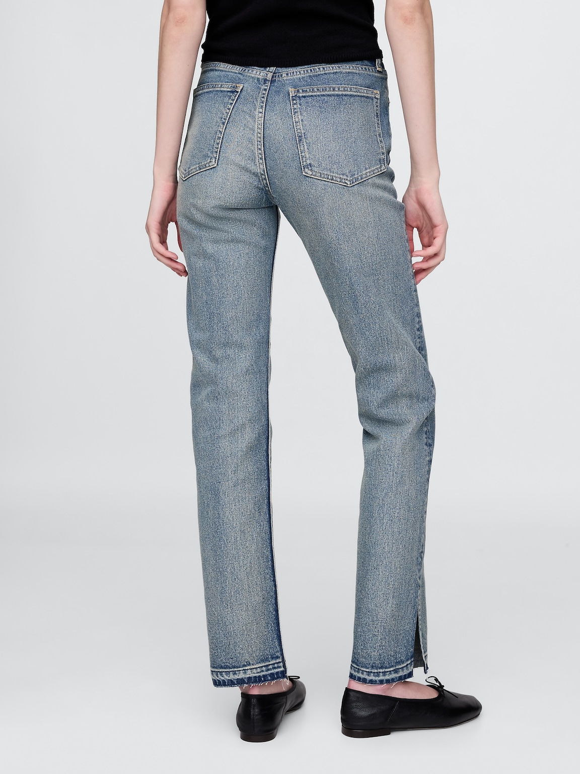High Rise '90s Slim Straight Jeans