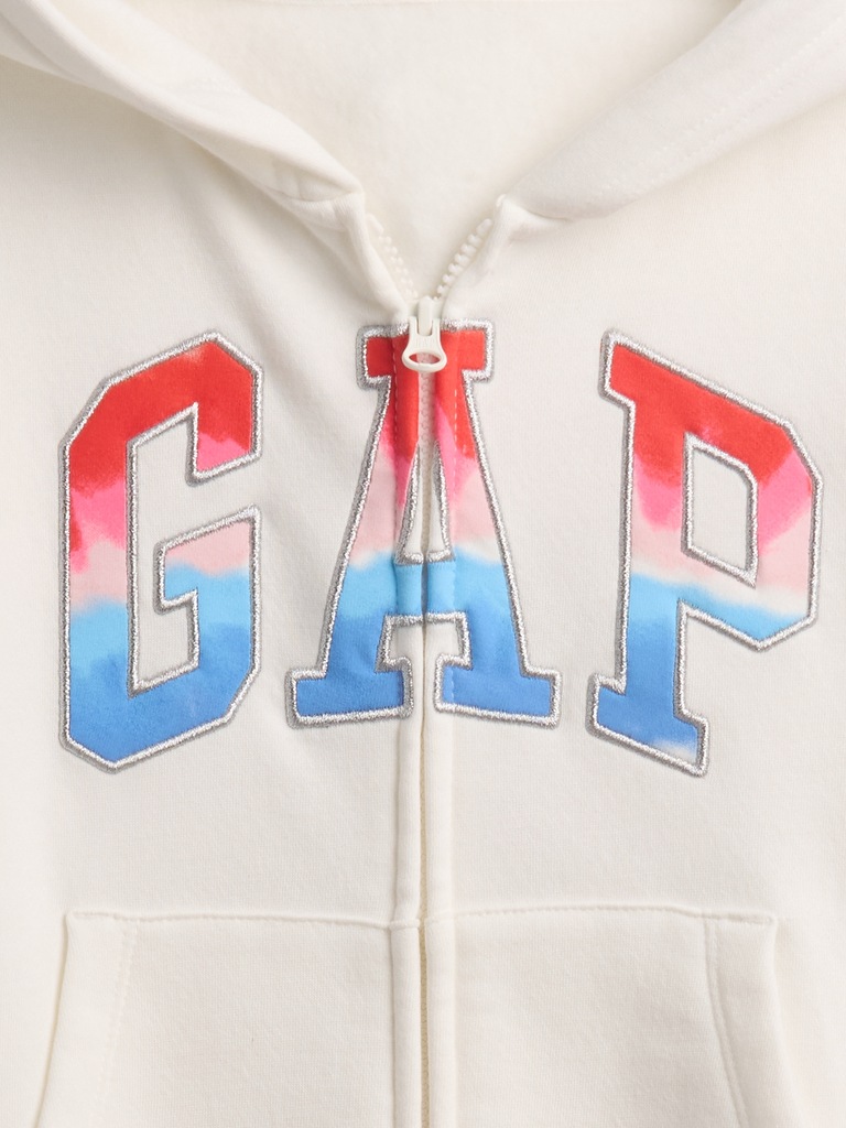 Kids Relaxed Gap Logo Zip Hoodie