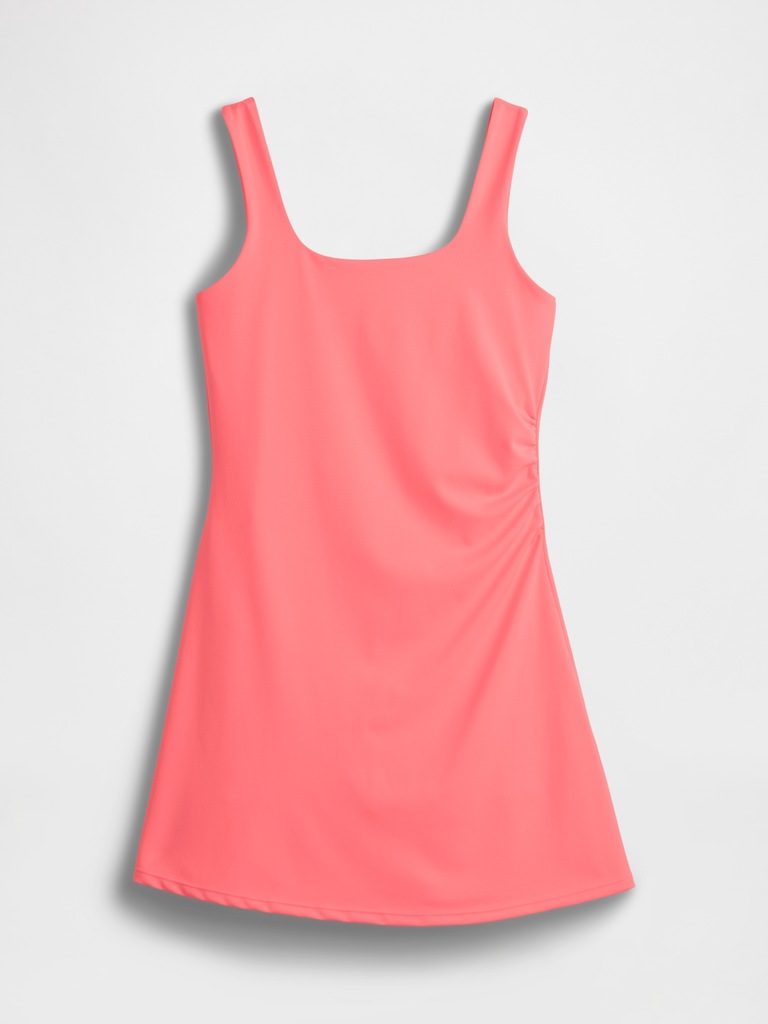 GapFit Recycled Studio Ruched Dress