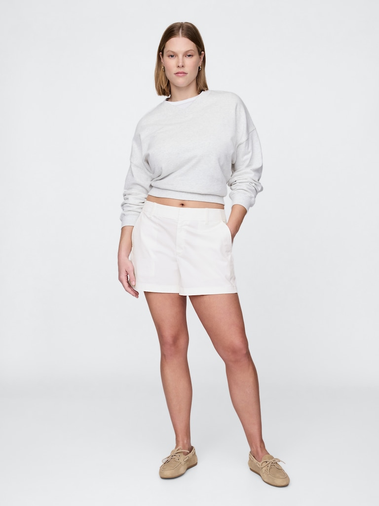 4" Downtown Khaki Shorts