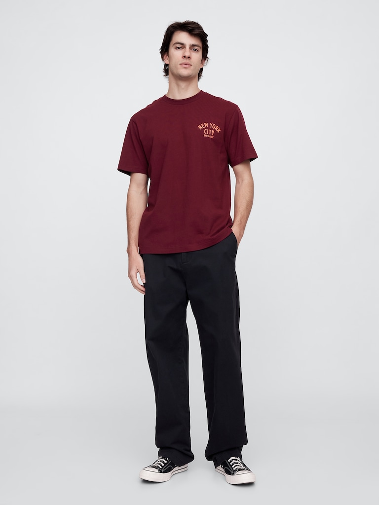 Everyday Soft Relaxed Gap NYC Graphic T-Shirt