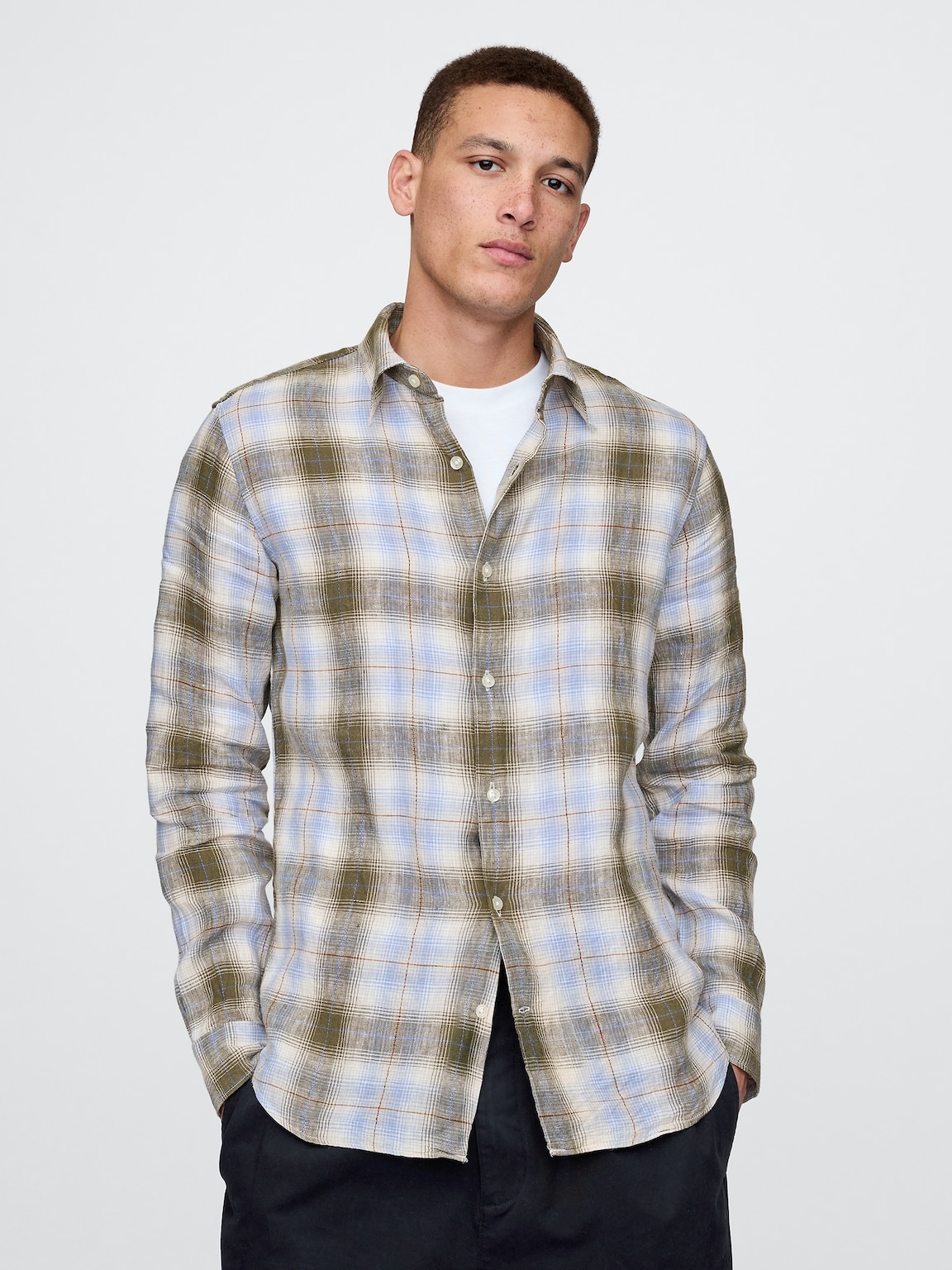 100% Linen Classic Shirt