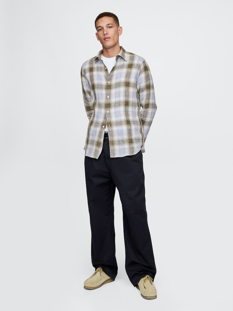 100% Linen Classic Shirt