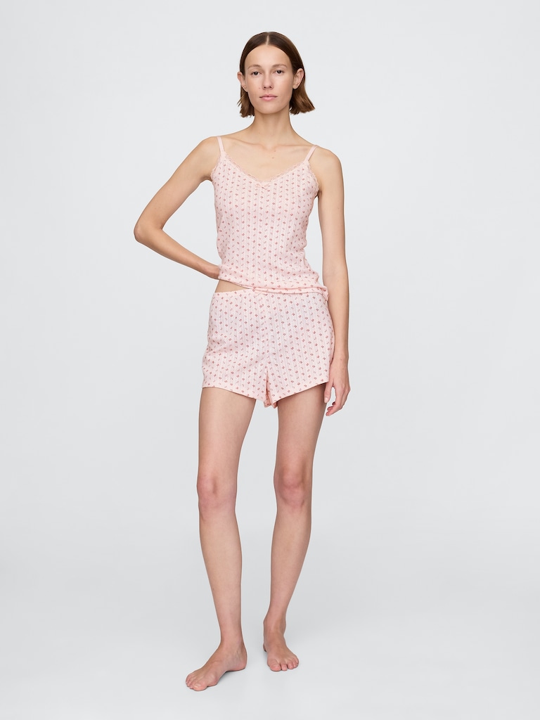 Pointelle PJ Tank Top