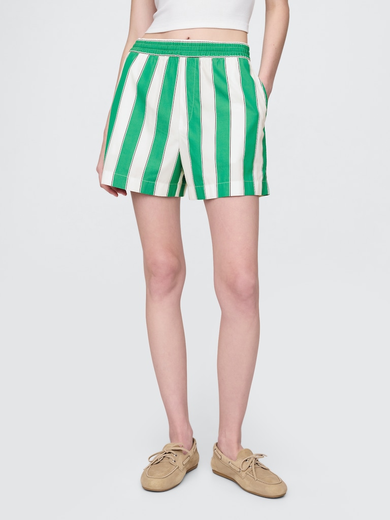 Organic Cotton Poplin Boxer Shorts
