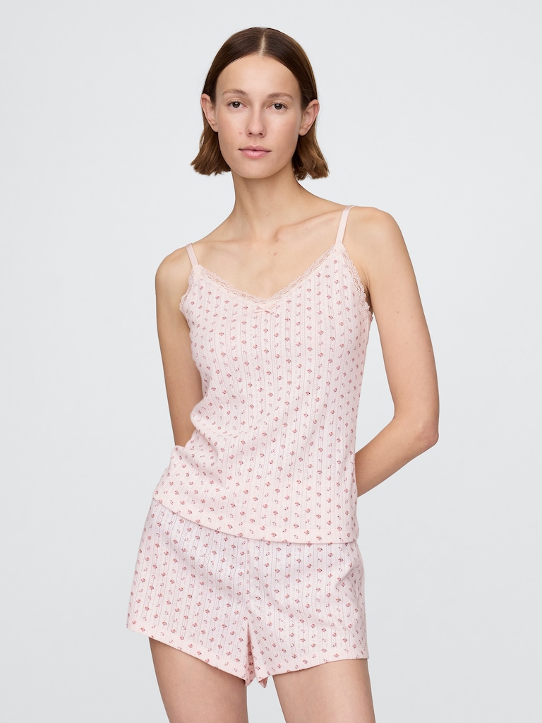 Pointelle PJ Tank Top