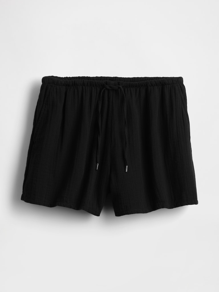 Cotton Gauze Easy Shorts