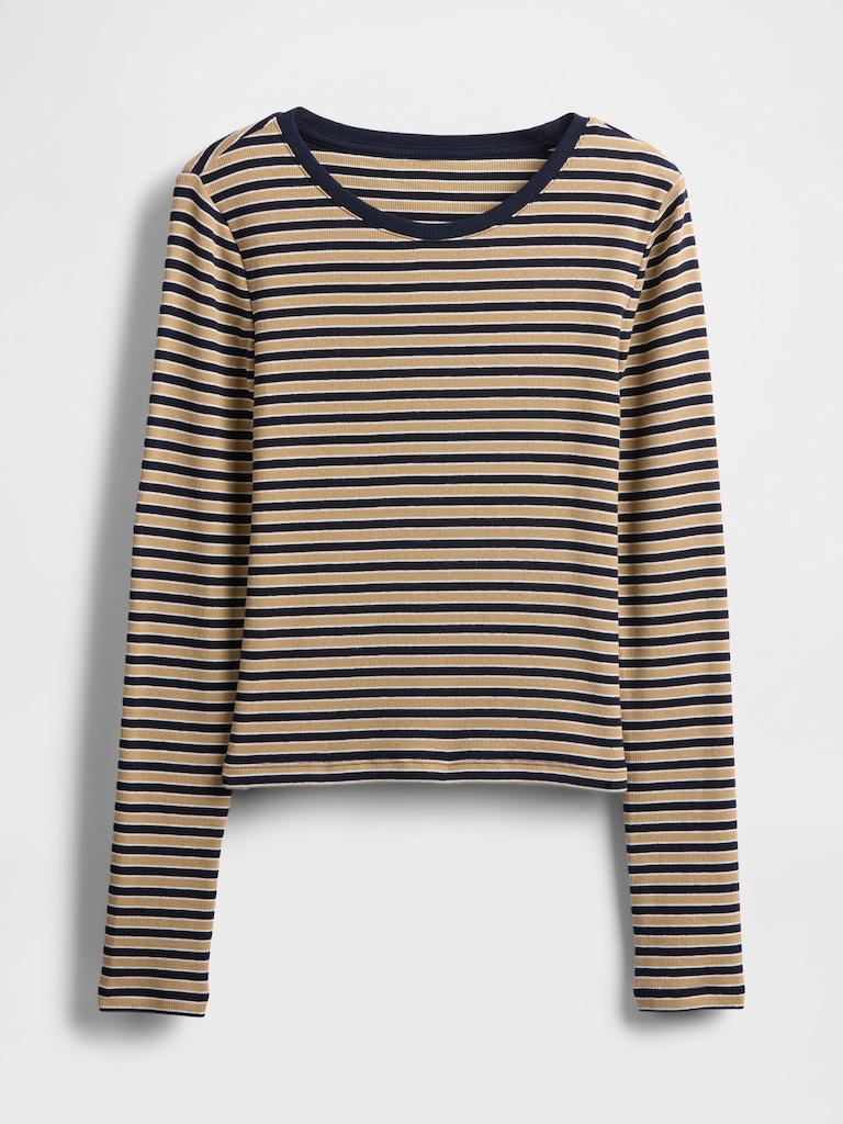 Modern Rib Crop T-Shirt