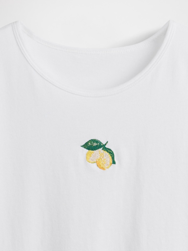 Crop Graphic T-Shirt