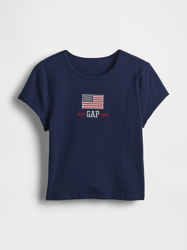 Crop Graphic T-Shirt