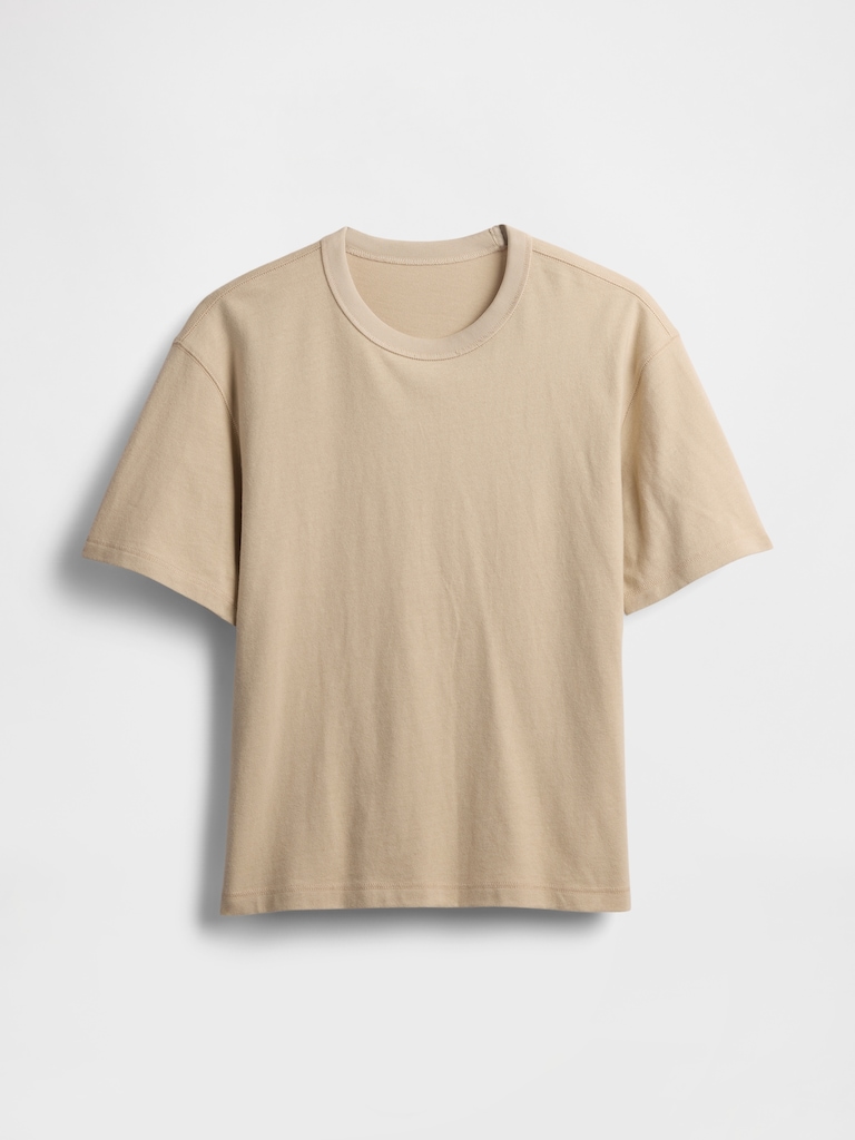 Adult Heavyweight Crop T-Shirt