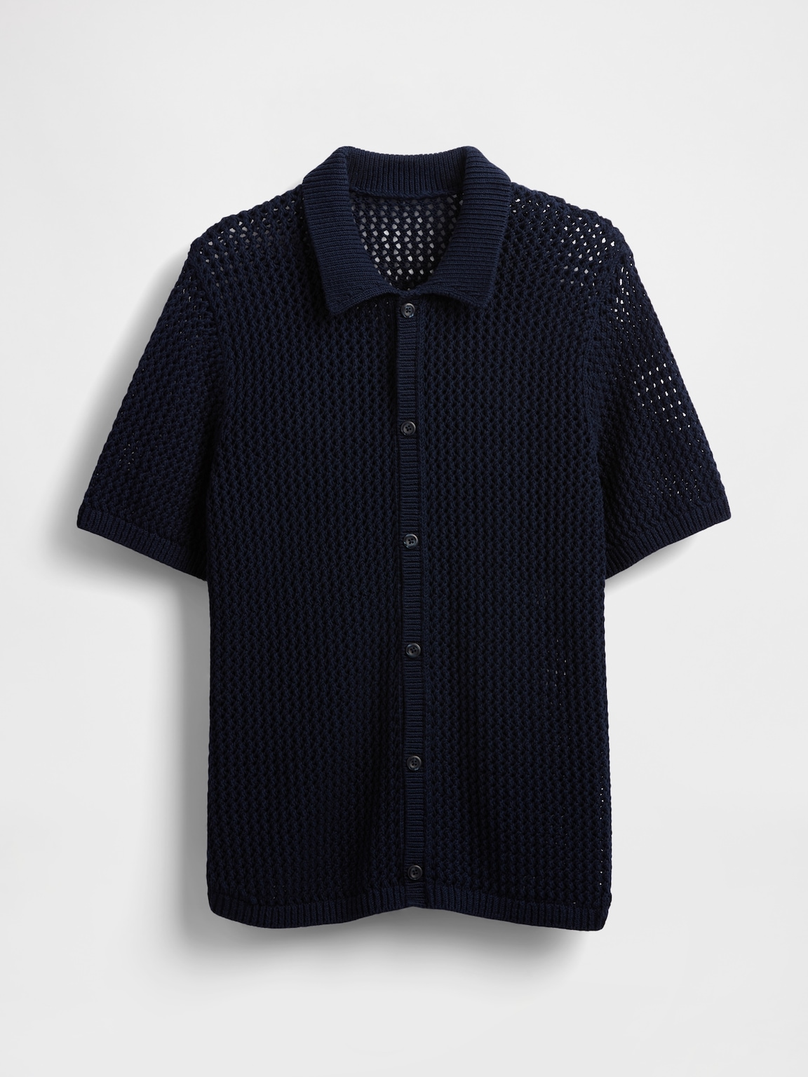 Mesh Sweater Shirt
