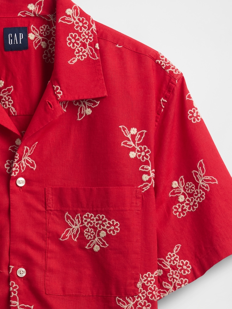 Linen-Cotton Shirt