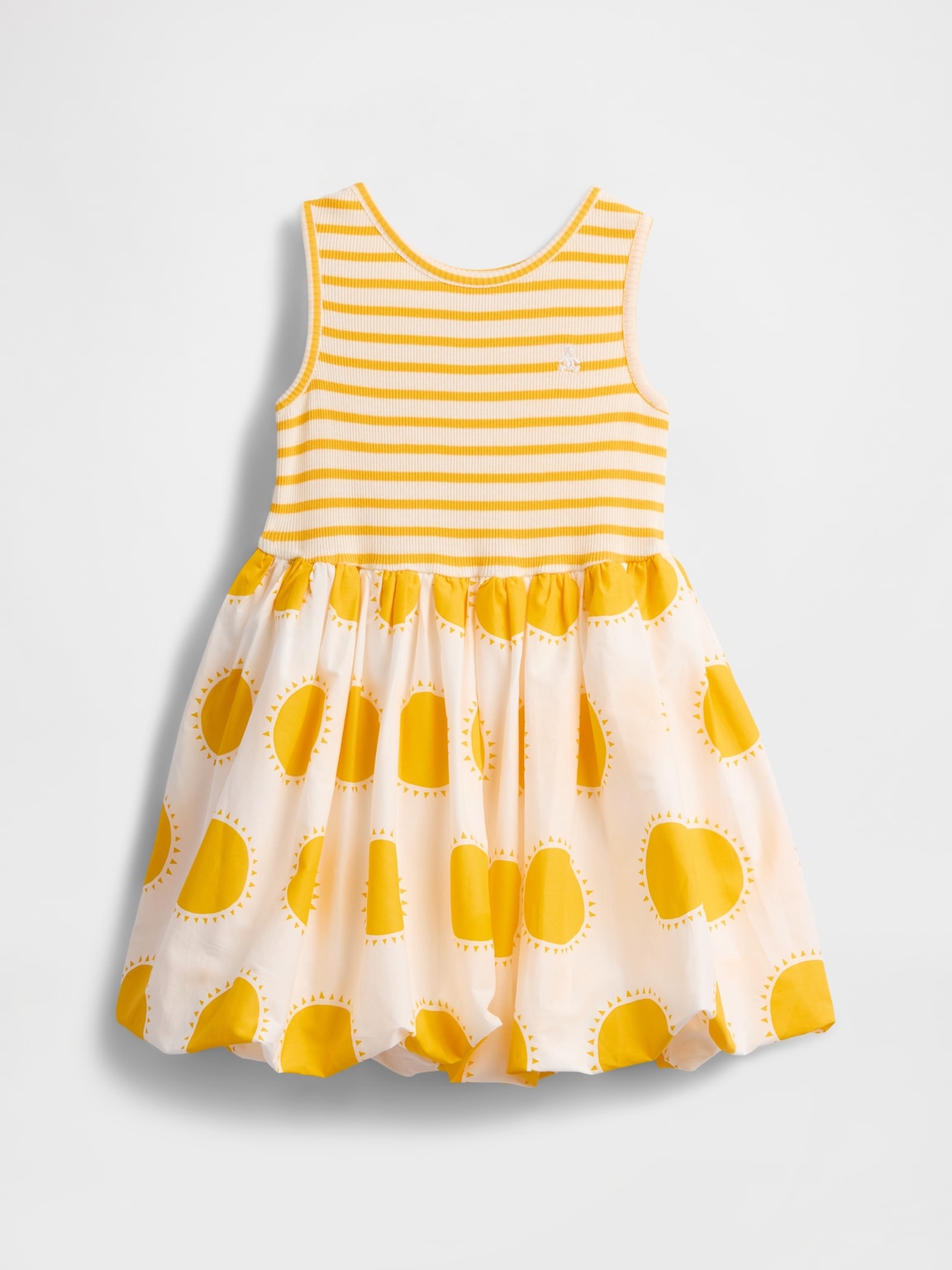 Baby & Toddler Mixed Media Bubble Dress