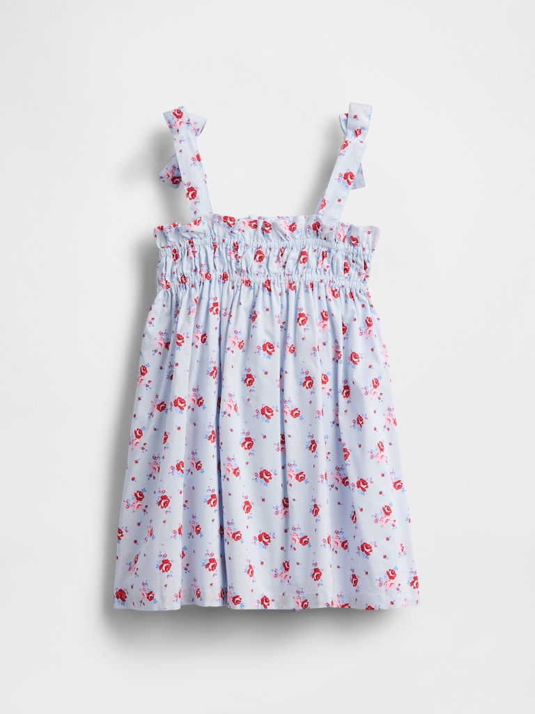 Baby & Toddler Smocked Bow-Strap Dress