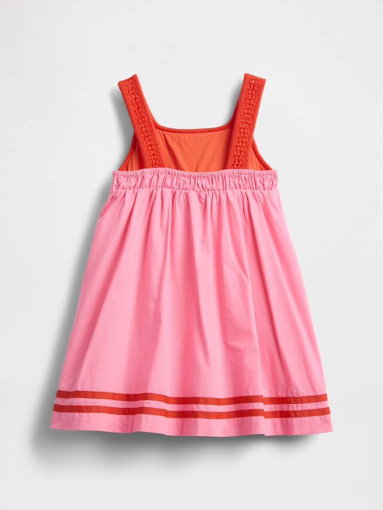 Baby & Toddler Crochet-Yoke Dress