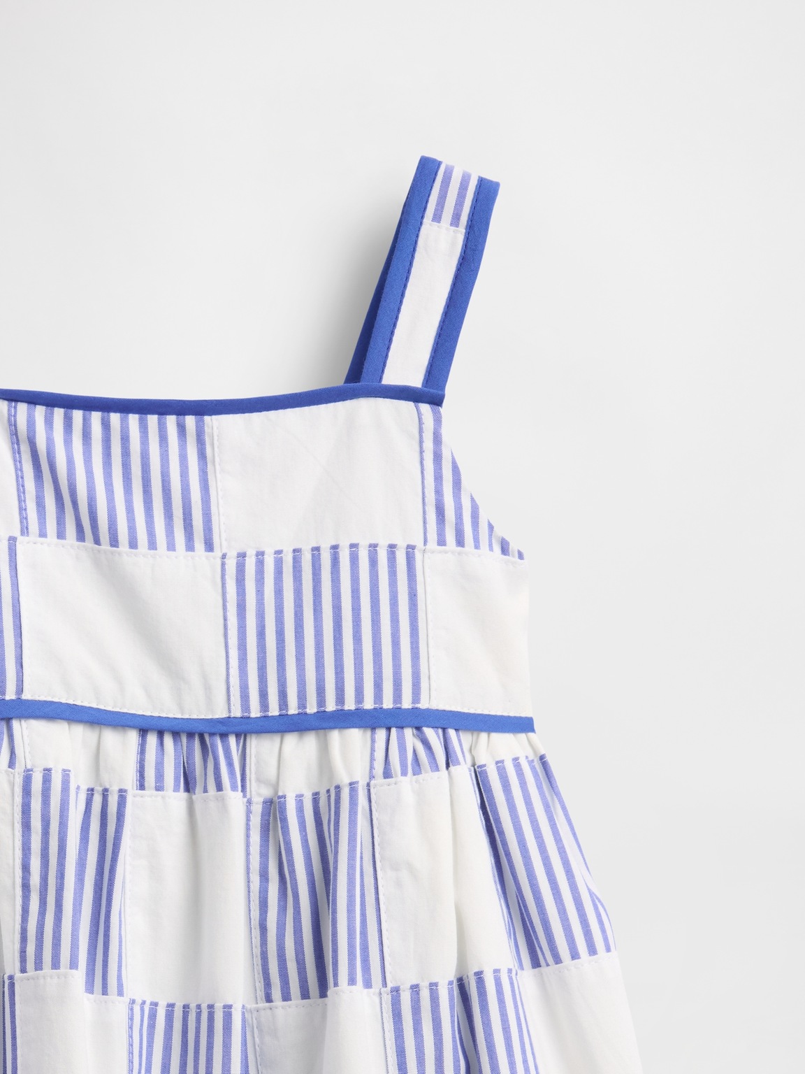 Baby & Toddler Poplin Patchwork Dress