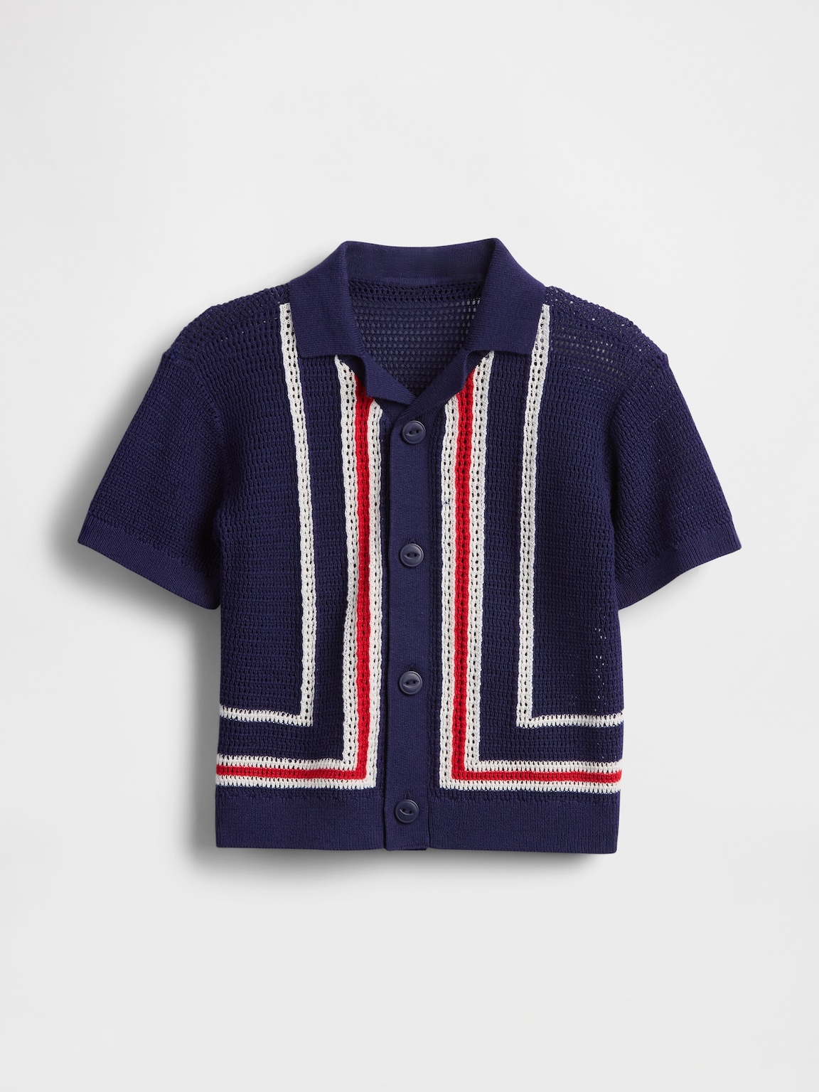 Baby & Toddler Border Stripe Sweater Shirt