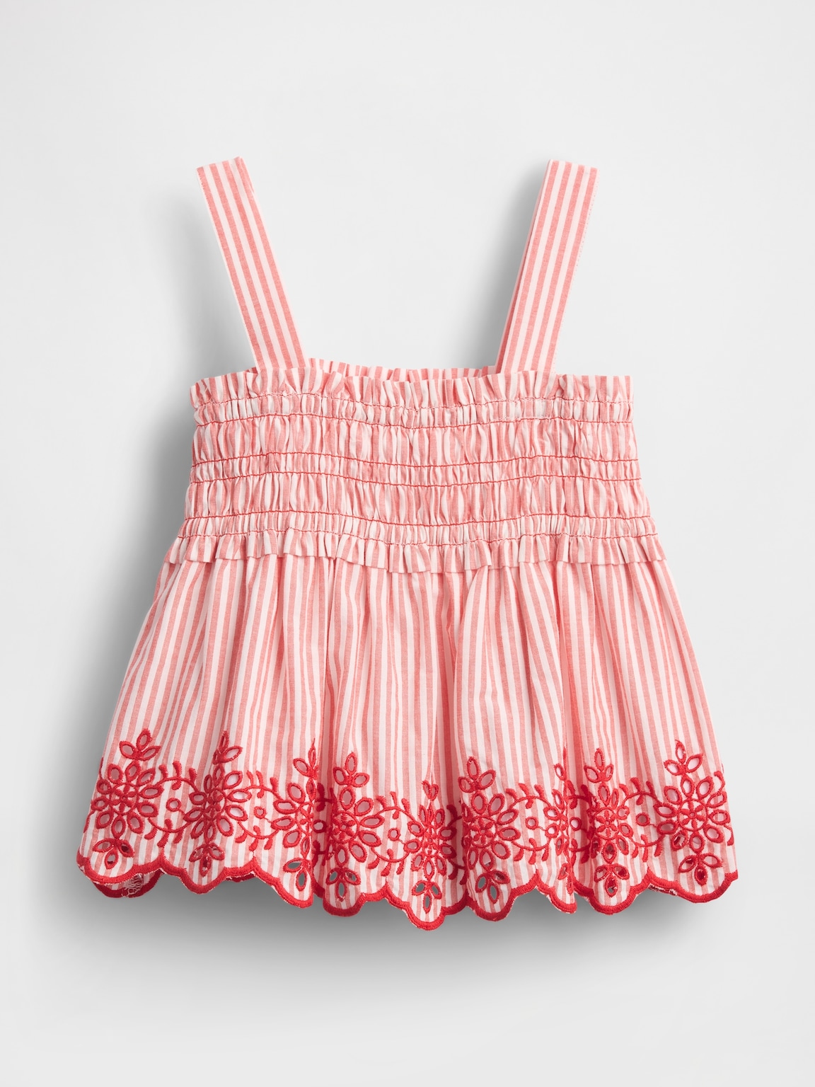 Baby & Toddler Smocked Eyelet Top