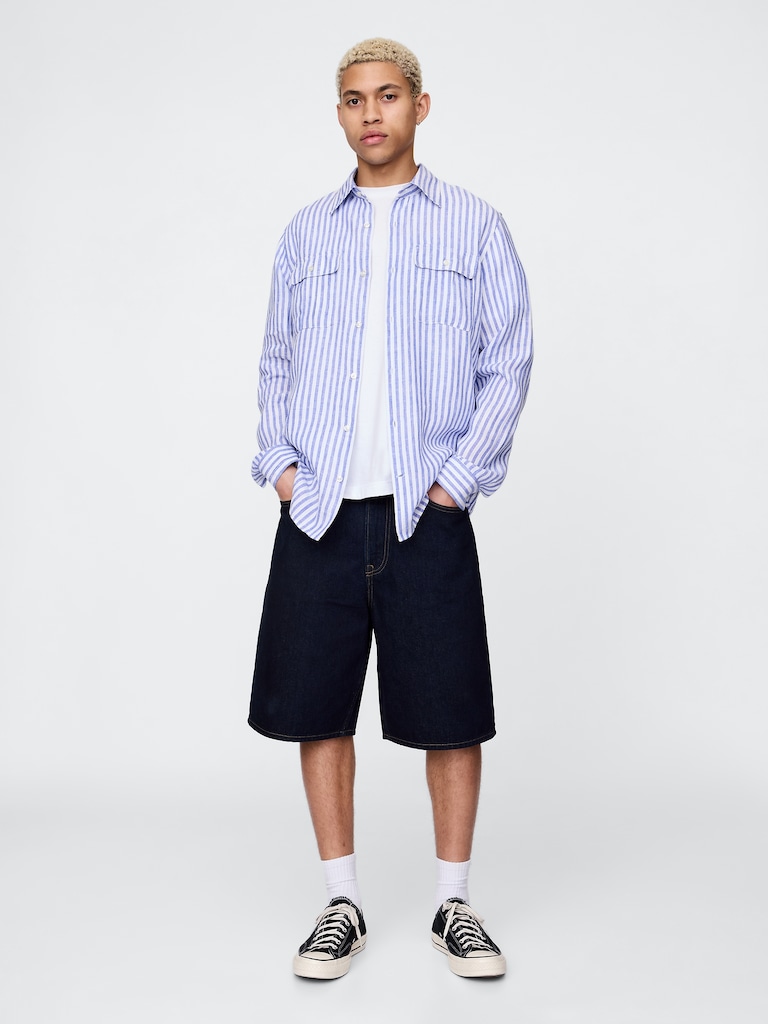 100% Linen Classic Shirt
