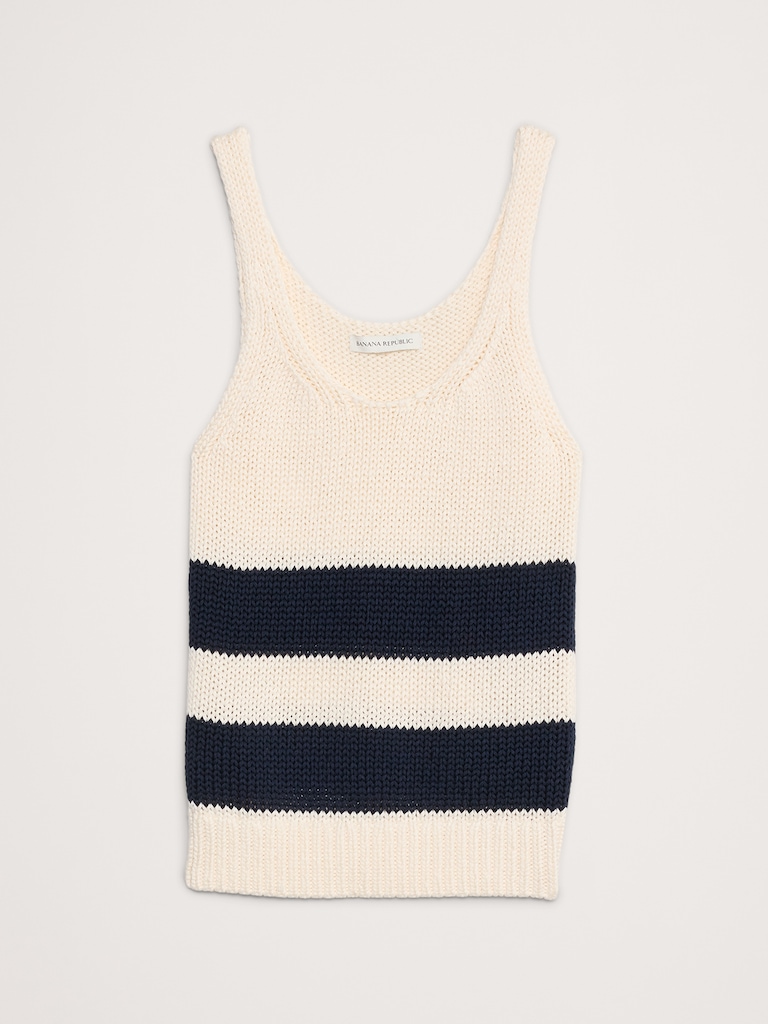 Cotton Sweater Tank