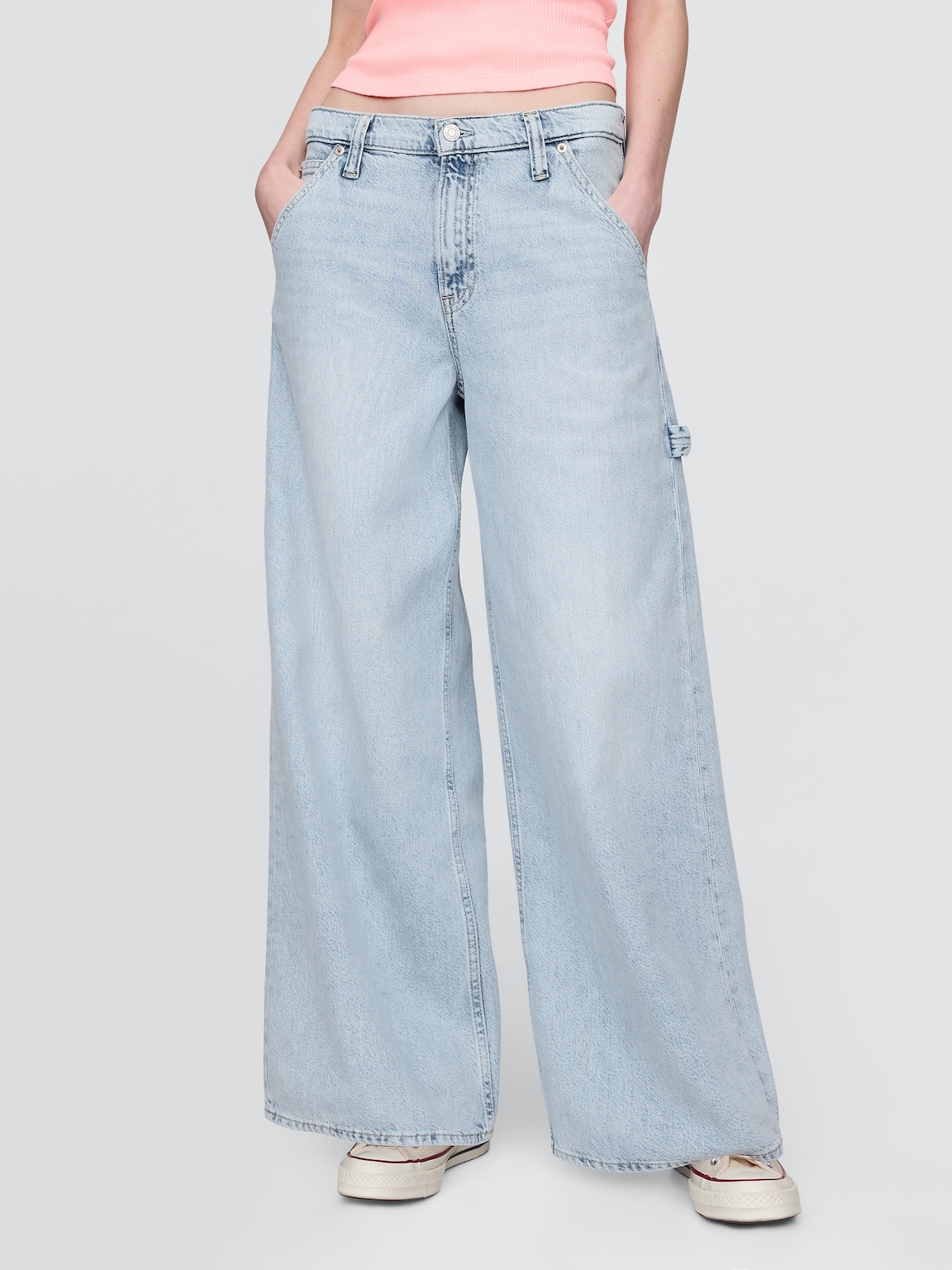 Mid Rise UltraSoft Baggy Jeans