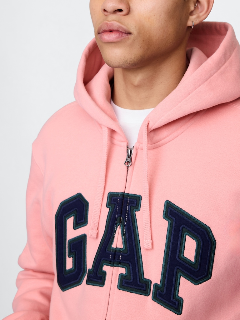 Adult VintageSoft Arch Logo Full-Zip Hoodie