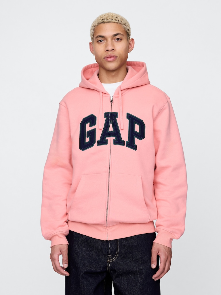 Adult VintageSoft Arch Logo Full-Zip Hoodie