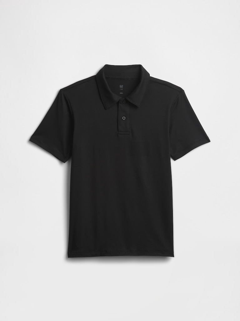 Kids GapFit Recycled Performance Polo Shirt