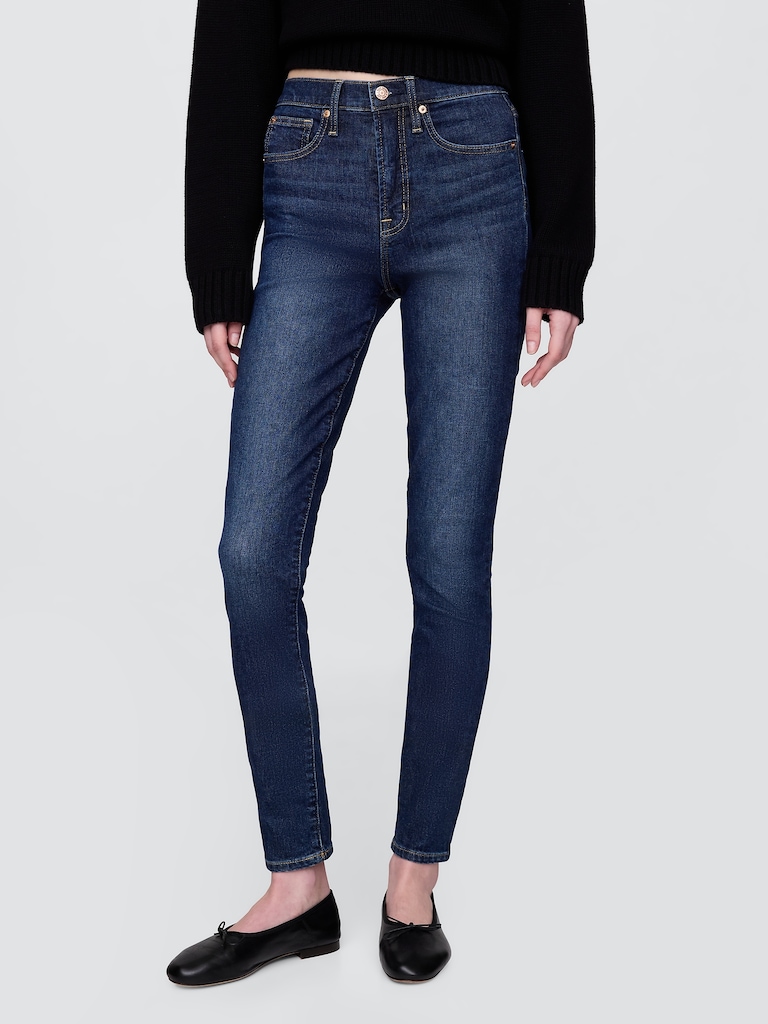High Rise True Skinny Jeans