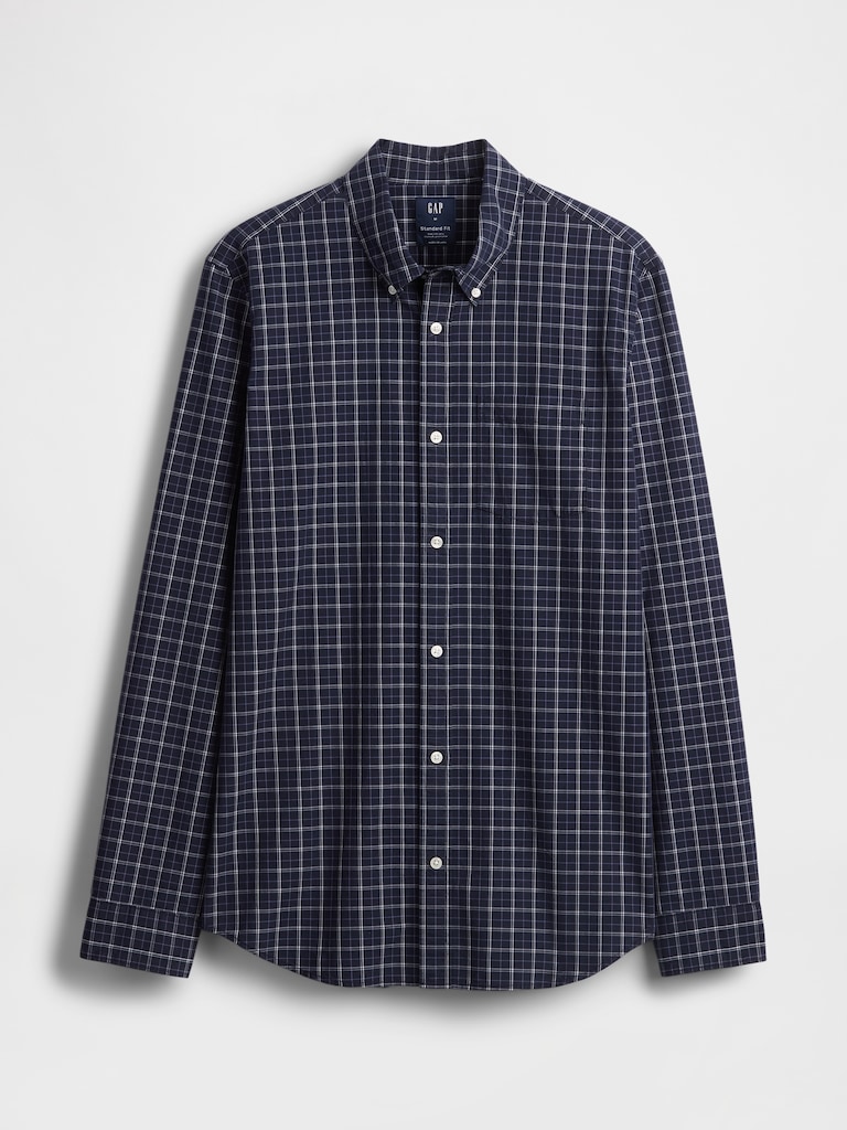 Organic Cotton Poplin Classic Shirt