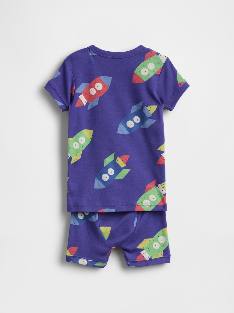 Baby & Toddler Organic Brushed Cotton PJ Set