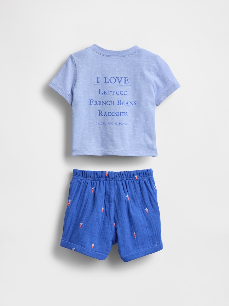 Baby Peter Rabbit™ T-Shirt Outfit Set