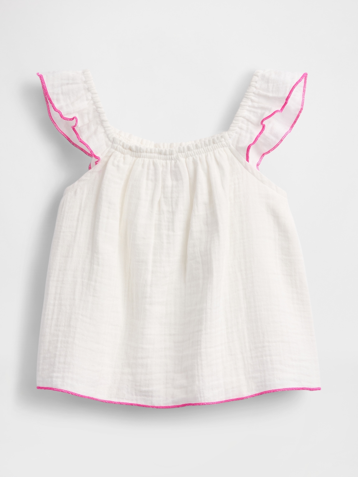 Baby & Toddler Crinkle Gauze Top