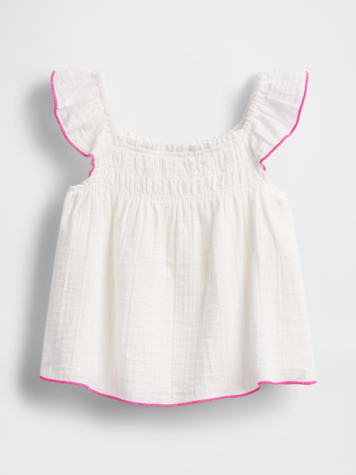 Baby & Toddler Crinkle Gauze Top