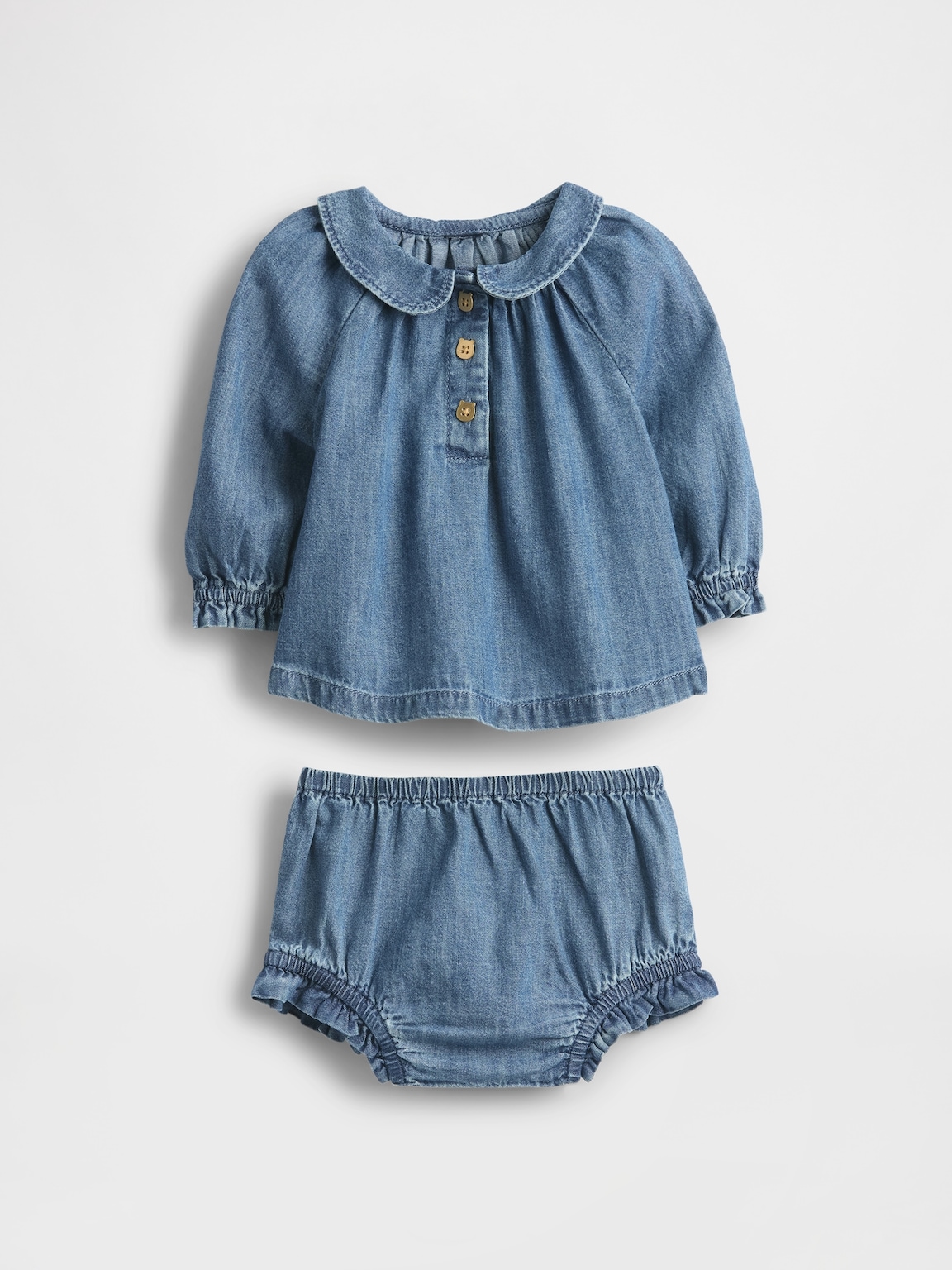 V-Neck Hardware One-Piece Swimsuit