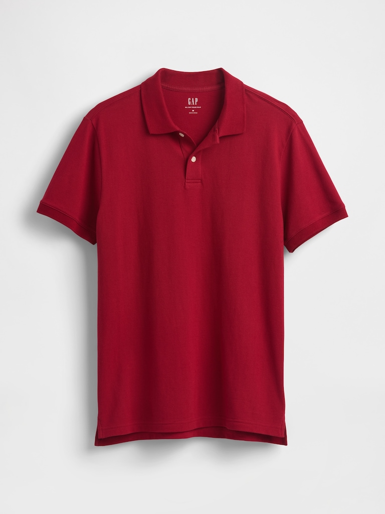 Pique Polo Shirt