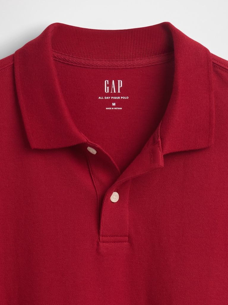 Pique Polo Shirt