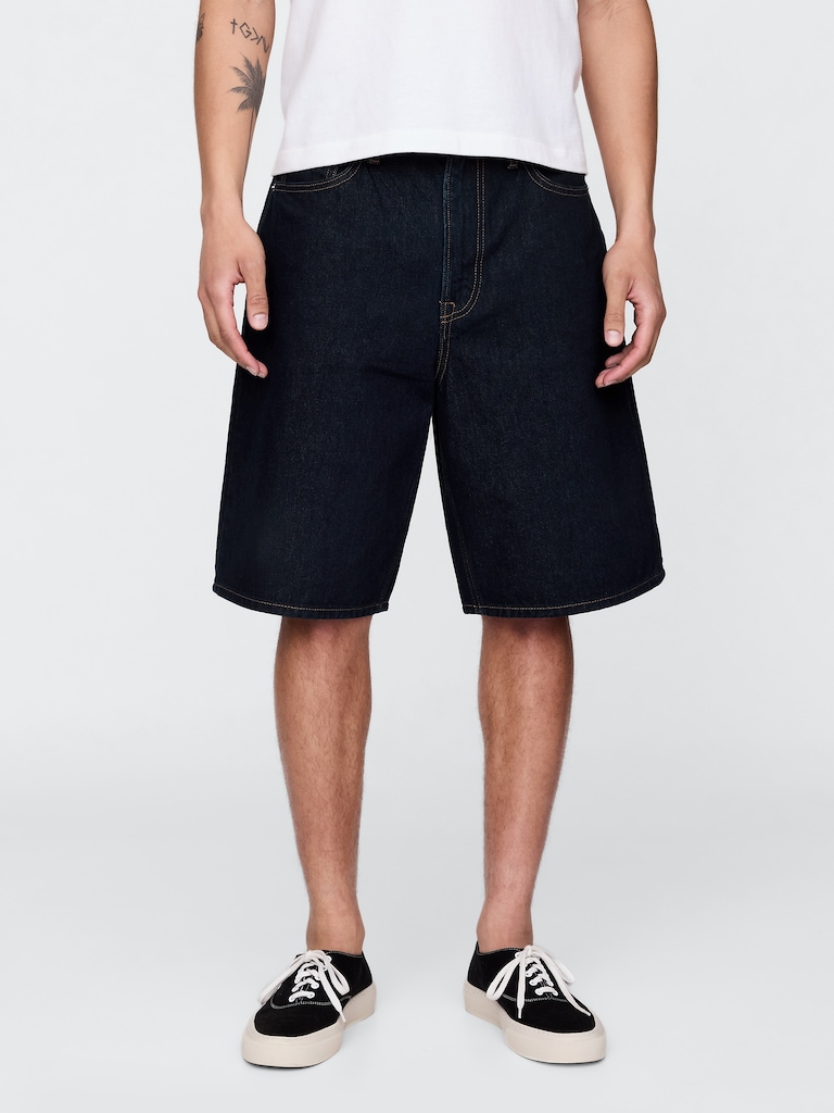 10.5" Baggy Denim Shorts