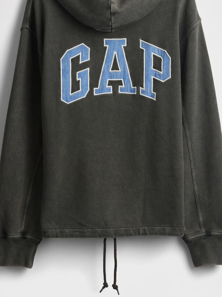 Gap Heavyweight French Terry Logo Hoodie