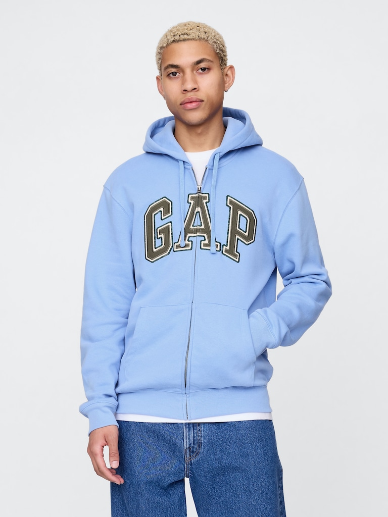 Adult VintageSoft Arch Logo Full-Zip Hoodie