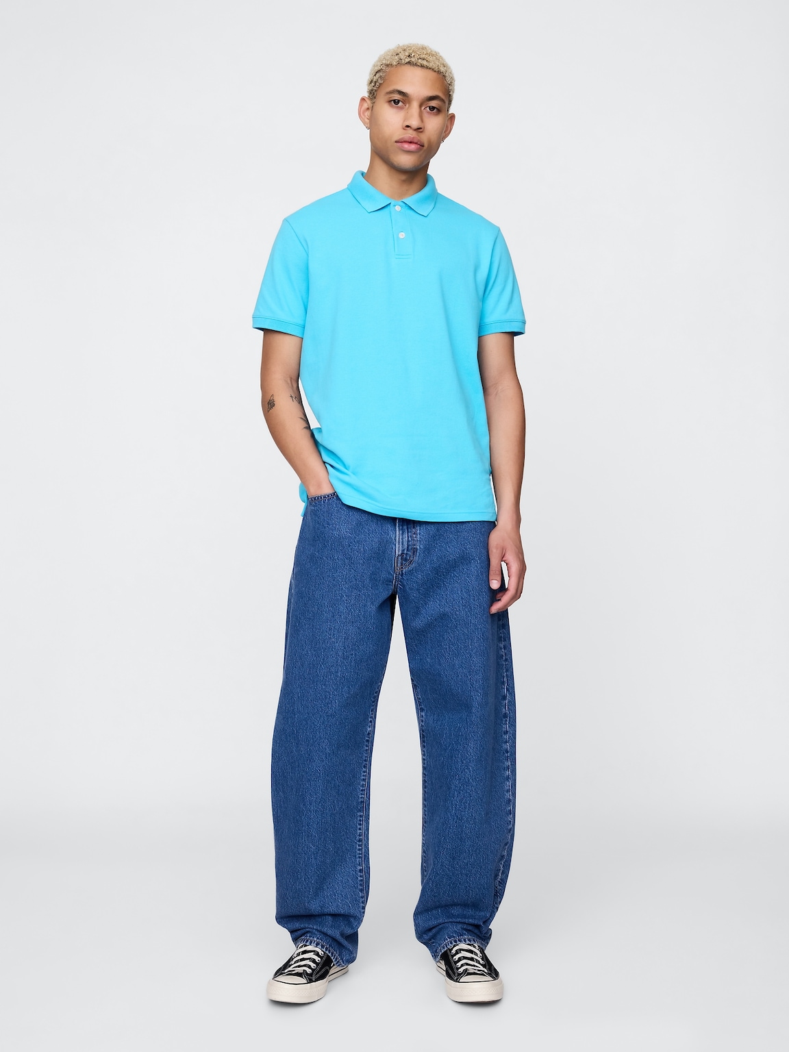 Pique Polo Shirt
