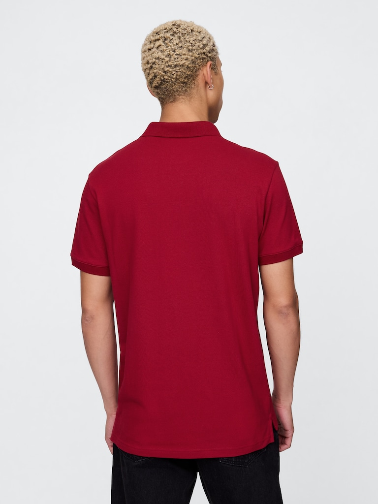 Pique Polo Shirt