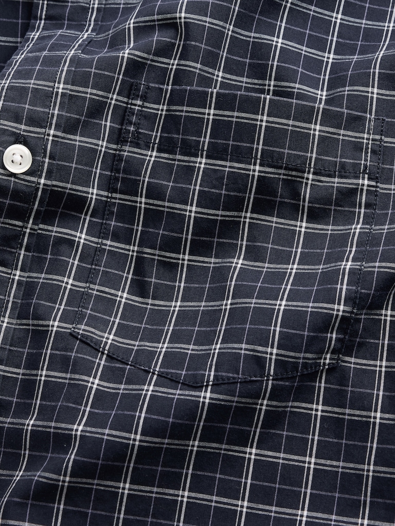 Organic Cotton Poplin Classic Shirt