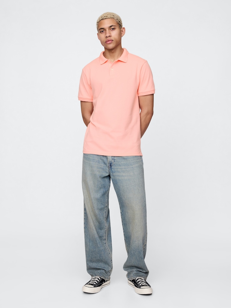 Pique Polo Shirt