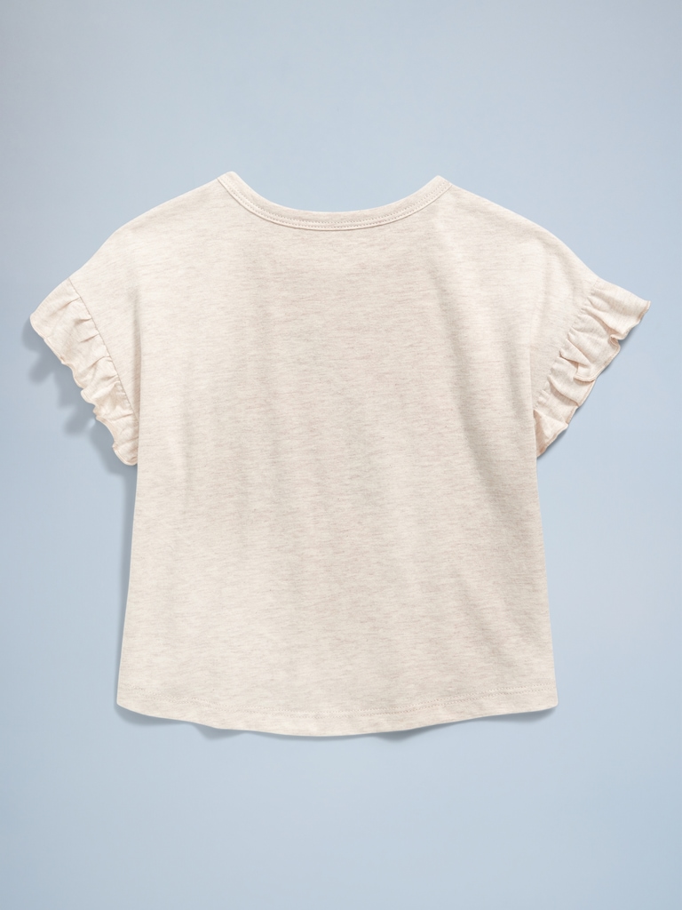 Birthday Graphic T-Shirt for Toddler Girls