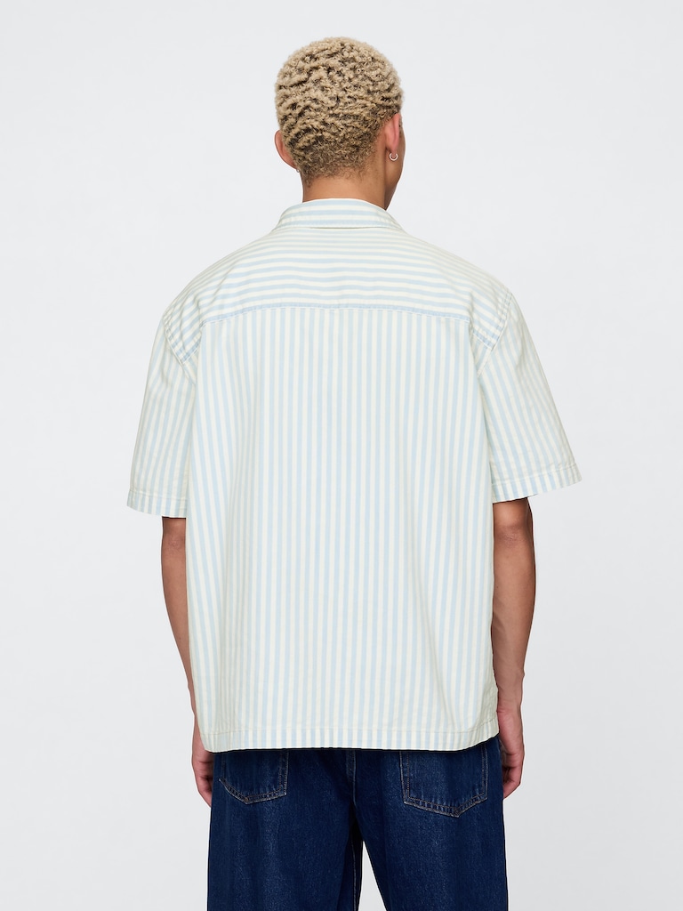 Denim Stripe Shirt
