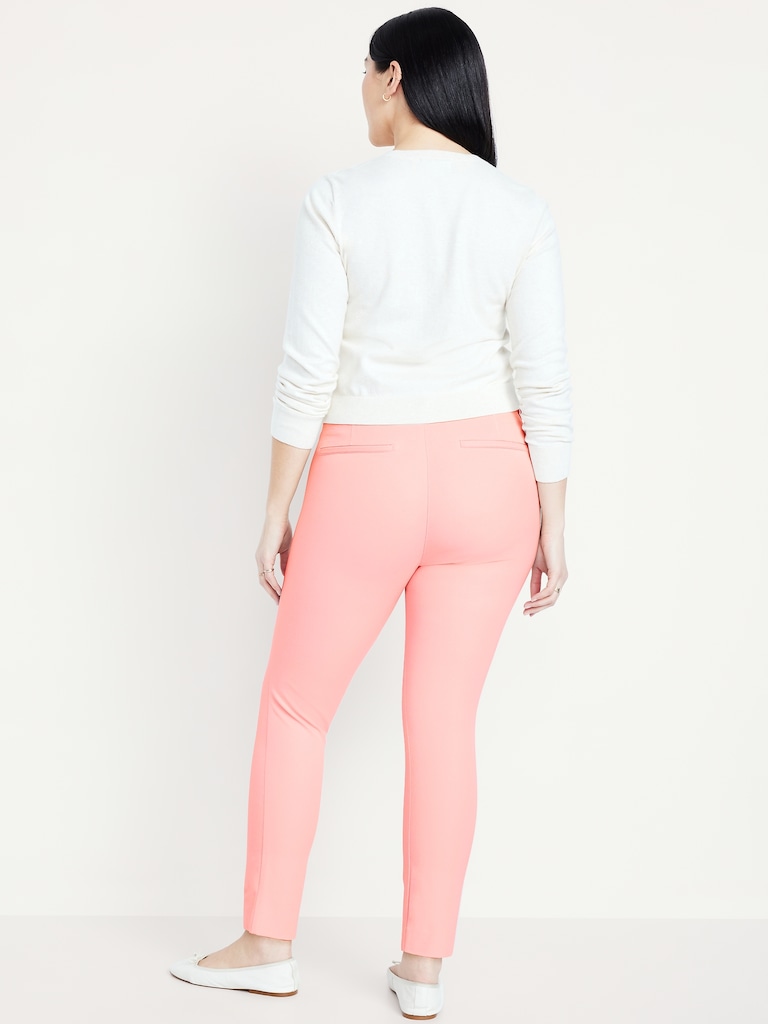 High-Waisted Pixie Skinny Ankle Pants