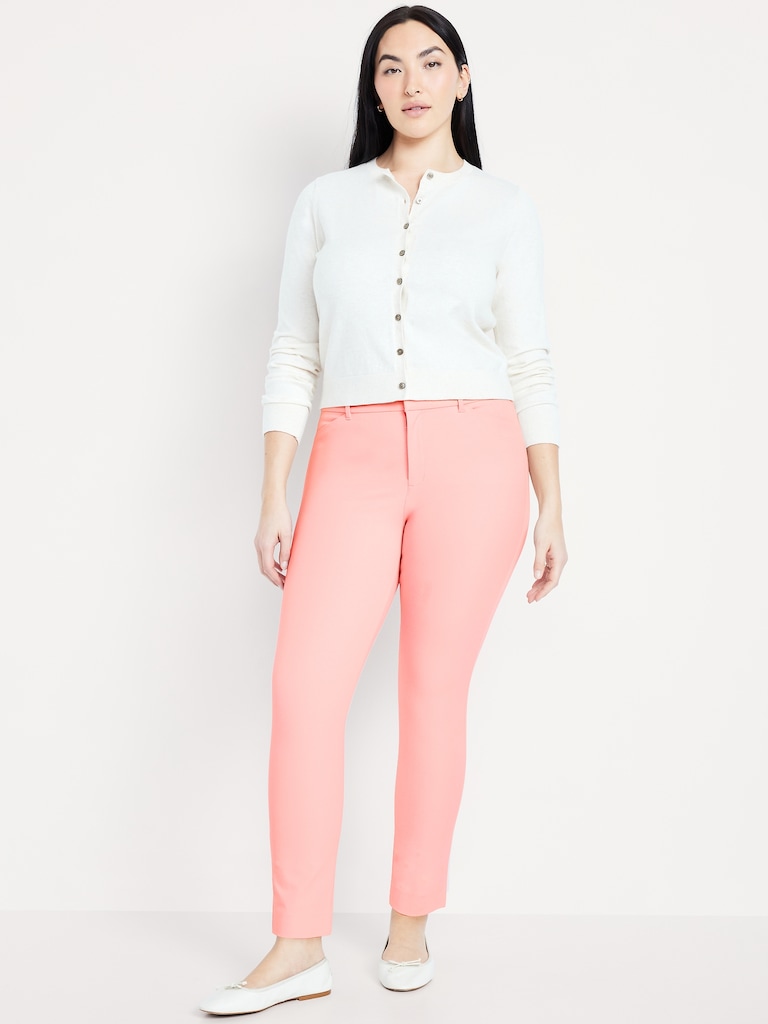 High-Waisted Pixie Skinny Ankle Pants